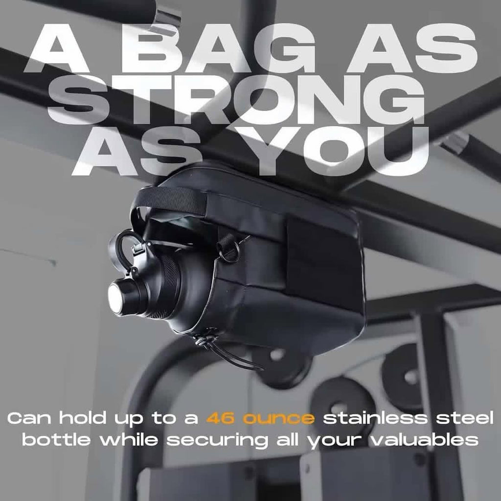 Magnepark Magnetic Fitness Storage Bag – Mounts to Any Gym
