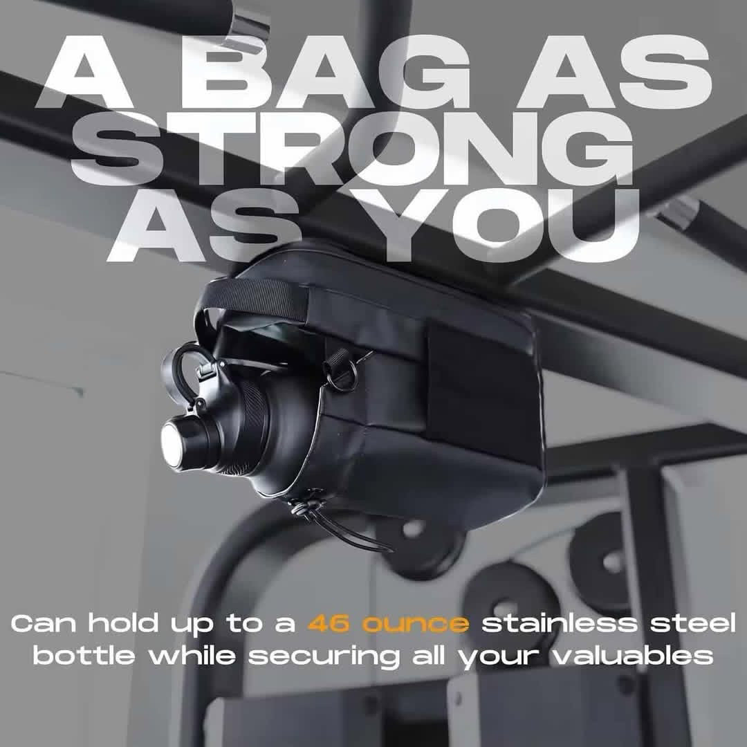 Magnepark Magnetic Fitness Storage Bag – Mounts to Any Gym