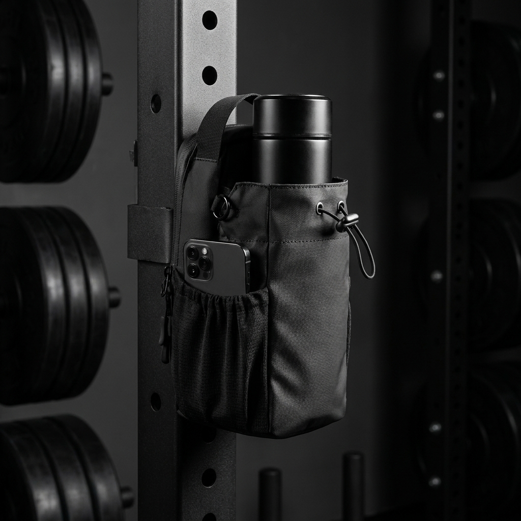 Magnepark Magnetic Fitness Storage Bag – Mounts to Any Gym